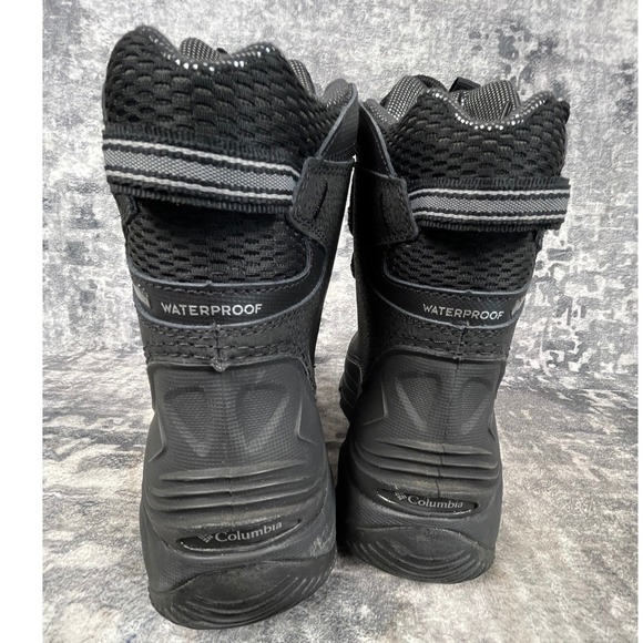 Columbia Arctic Trip Omni-Heat Men Boots 9.5 Black Waterproof Snow Winter YM5383 - Picture 2 of 10